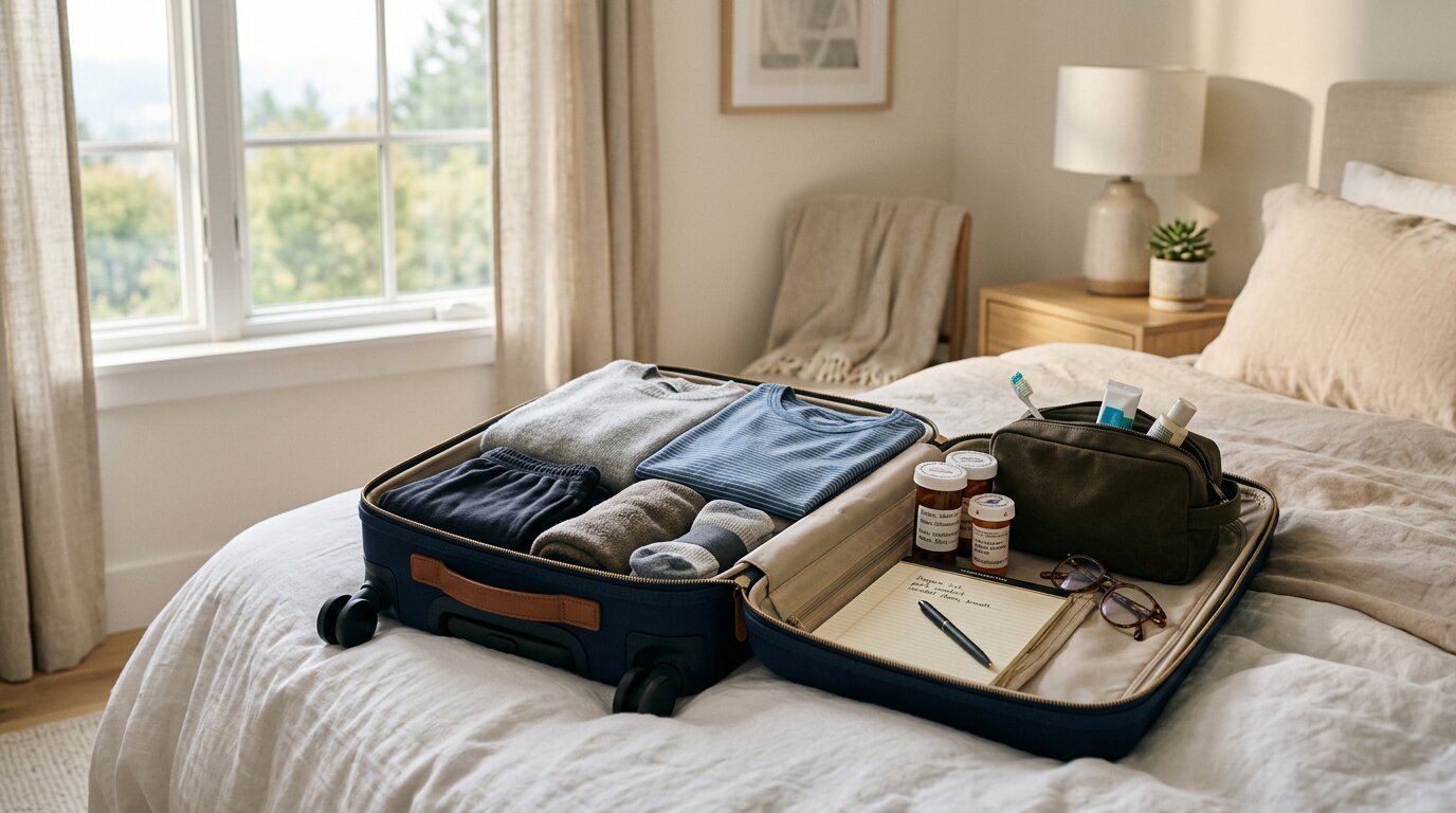 What to Pack and Prepare Before Checking Into a Residential Rehab Program