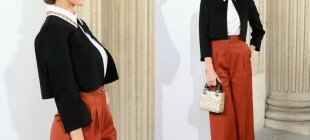 Jessica Alba Makes A Style Statement At Paris Fashion Week